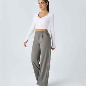 Halara Flex™ DayStretch High Waisted Pocket Straight Leg Work Pants